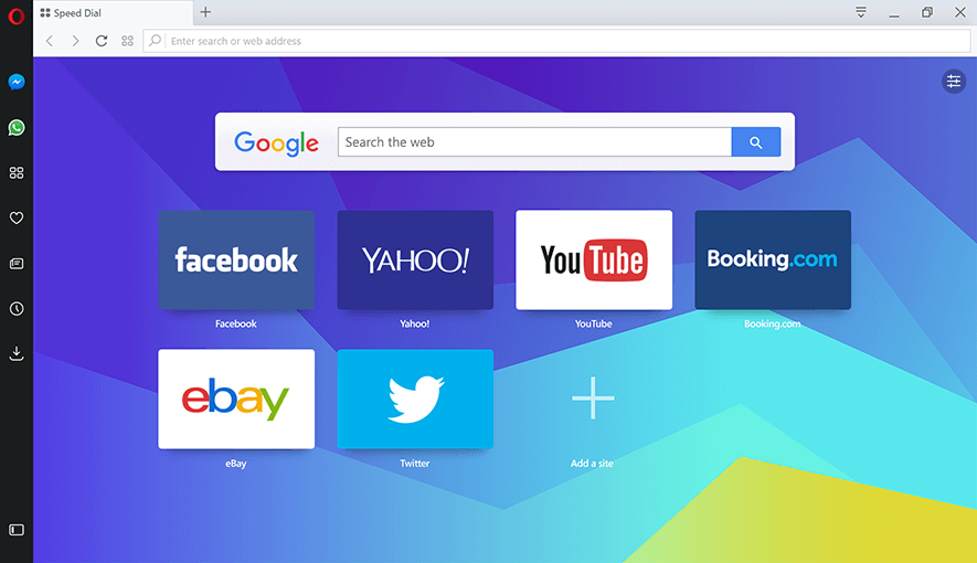 Download Opera browser for Windows